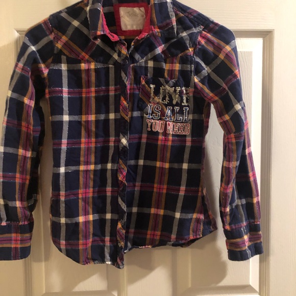 Justice Long sleeve flannel - Picture 5 of 5